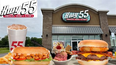 highway 55 burgers|Hwy 55 Burgers, Shakes & Fries